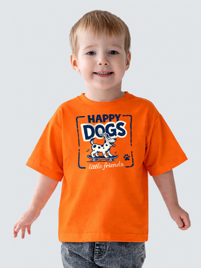 Футболка оверсайз "Happy dog"