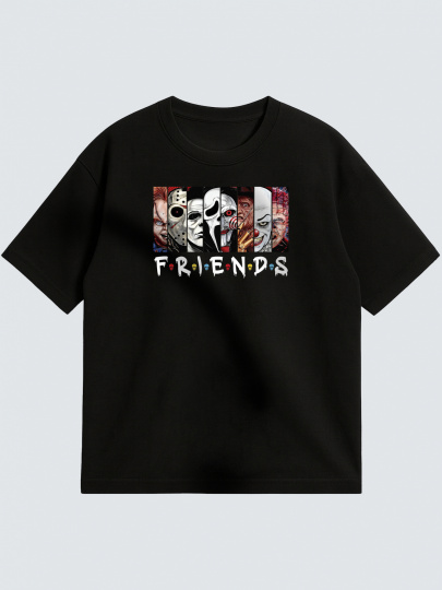 Футболка "Friends creepy"